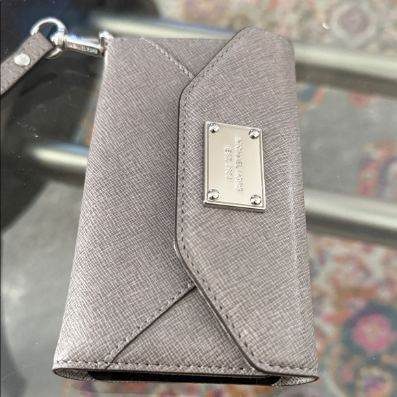 Michael Kors Handbags - Michael Kors Silver Women's Wallet